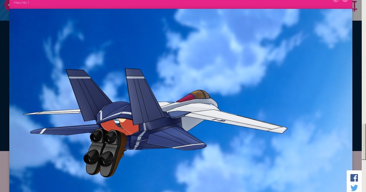 High School Girl Turns Into Panty Flashing Fighter Jet In Mysterious