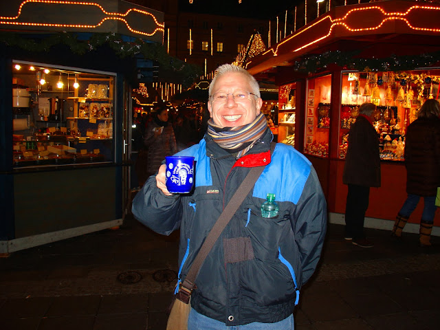 Another glass of glühwein? But of course! I had to have a cup at each of the markets we visited.
