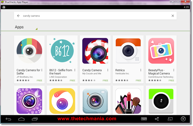 Free Download Candy Camera For PC Laptop Windows XP 7 8 
