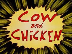 cow chicken vaca cartoon kurczak krowa tavuk hanna barbera puiul wiki pollito inek network ve chiken wikia vaches sacrees și