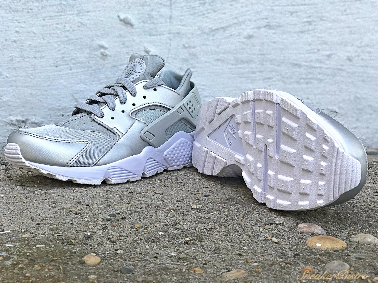 Air huarache metallic silver glow la Clearance