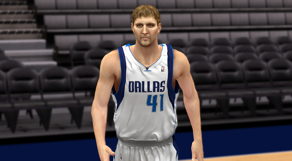 Nba 2k14 Dirk Nowitzki Cyberface Short Hair Nba2k Org