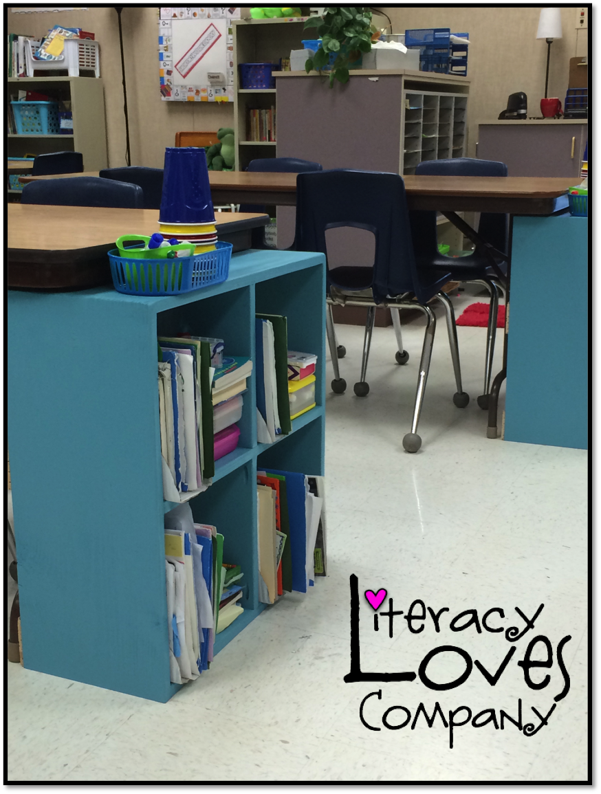 Literacy Loves Company: Containing Classroom Clutter: Cubbies