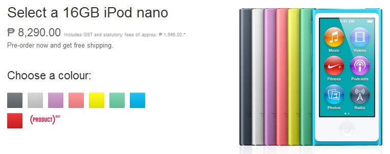 7th-Gen iPod Nano 7th-Gen iPod Nano