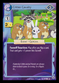 My Little Pony Critter Cavalry Premiere CCG Card