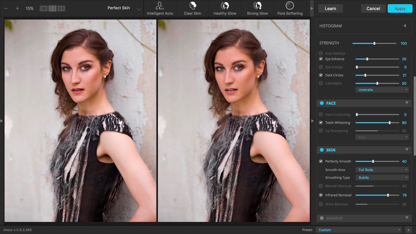 perfectly clear lightroom plug in