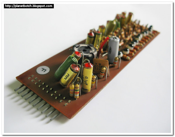 Vox Continental note circuit board