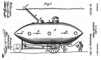 Konsep kapal selam William Bourne (1578). Prokimal Online Kotabumi Lampung Utara