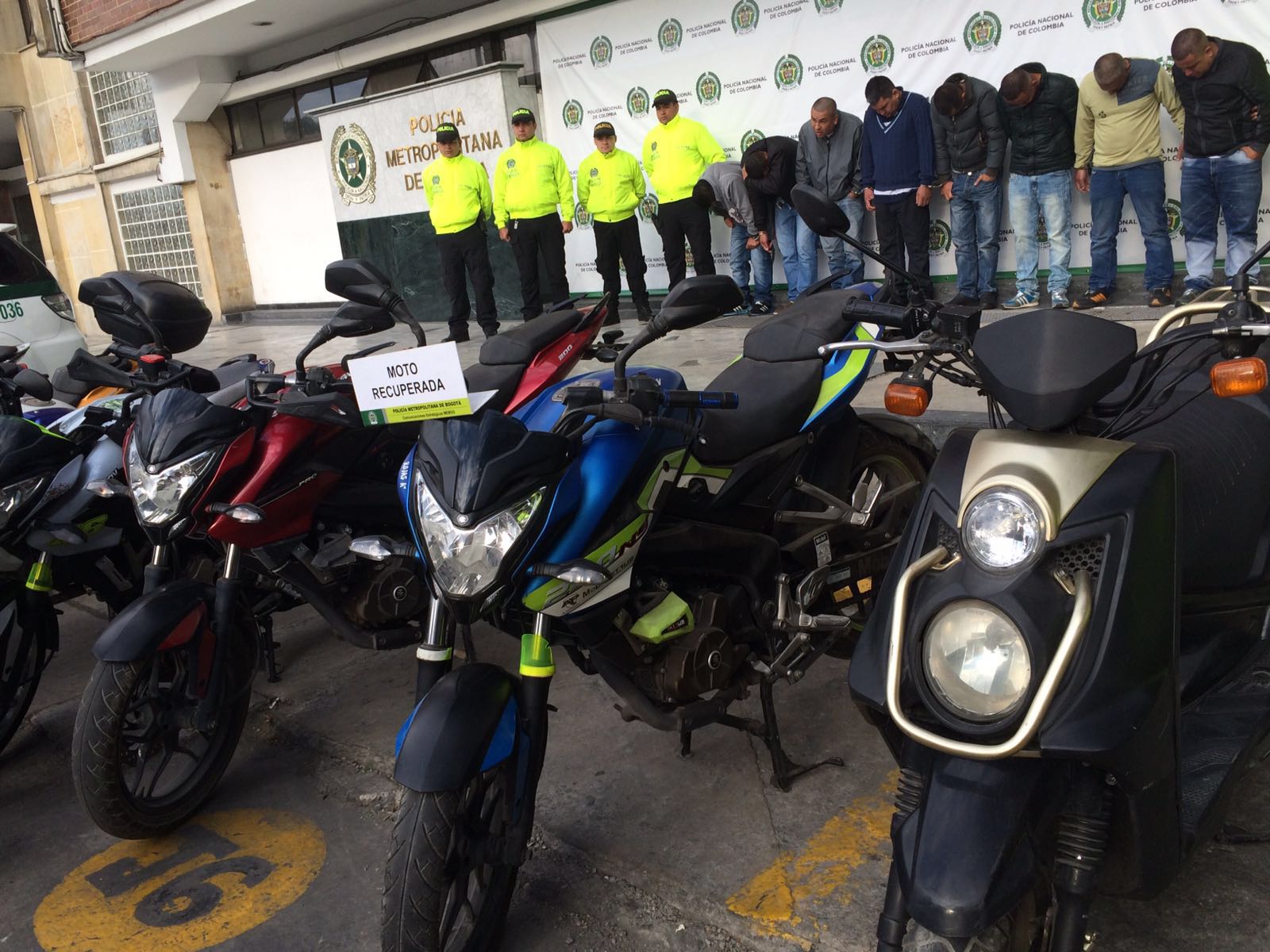 Las cinco motos que más se roban en Medellín