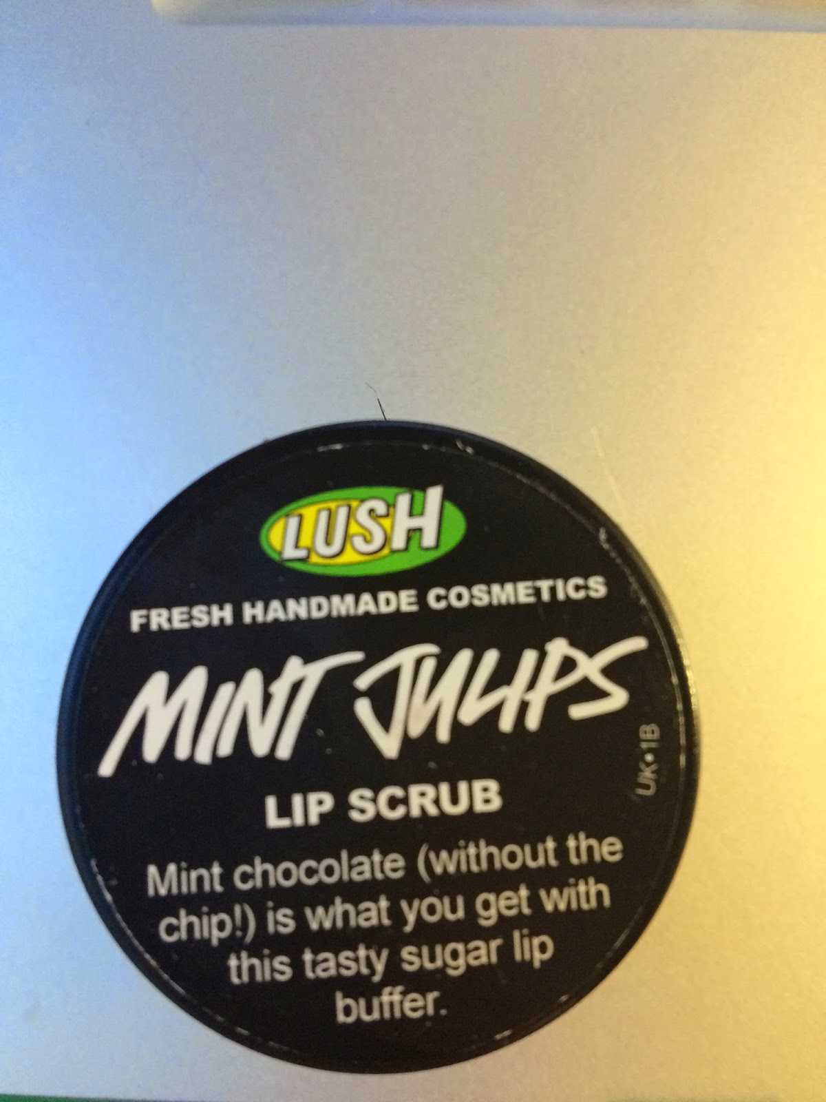 meganbug LUSH Mint Julips Lip Scrub