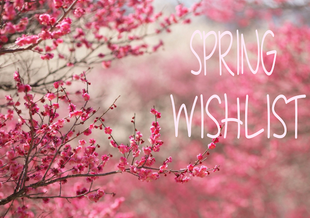 Spring Wishlist 2016