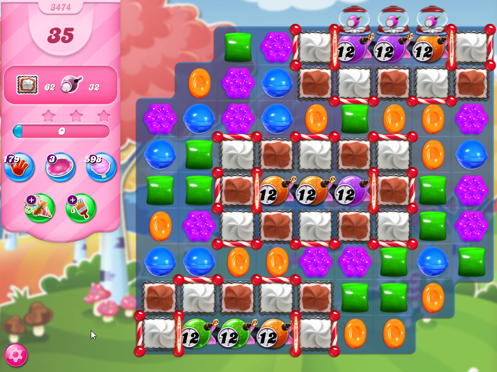 Candy Crush Saga level 3474 Candy Crush Saga level 3474