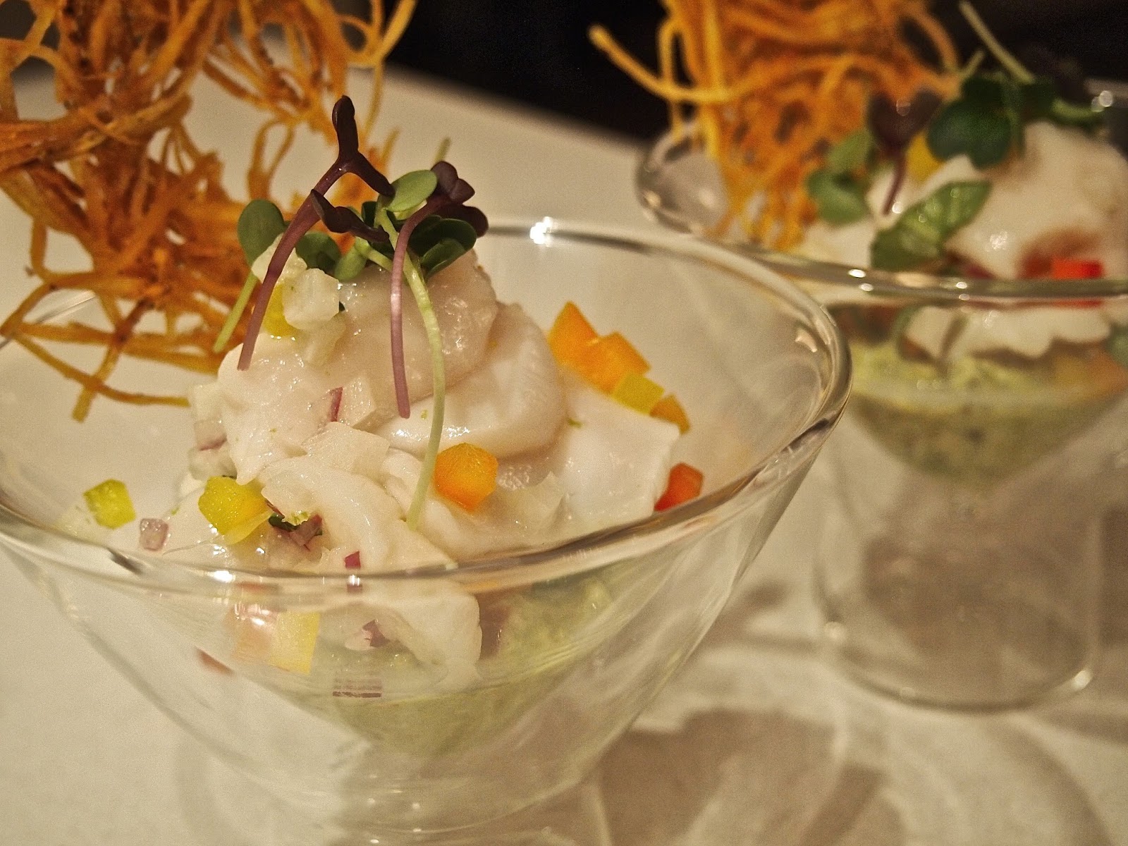 EpiCurious Generations Scallop and Jicama (or Apple) Ceviche