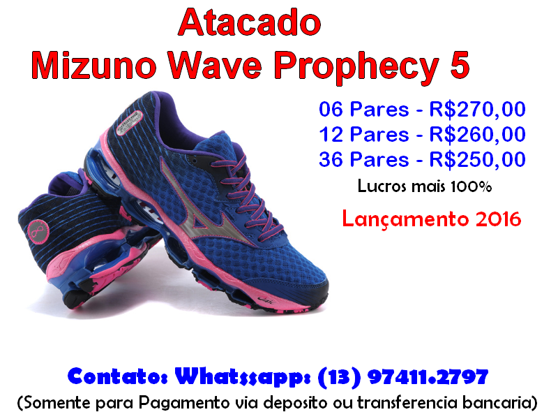 mizuno prophecy 8 lançamento 2018 feminino