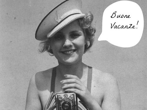 Buone Vacanze Vintage Style