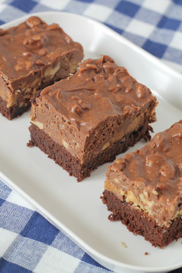 Chocolate Peanut Butter Brownie Madness