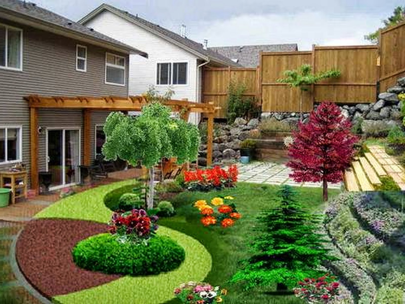 Desain Taman Depan Rumah Desain Taman Depan Rumah