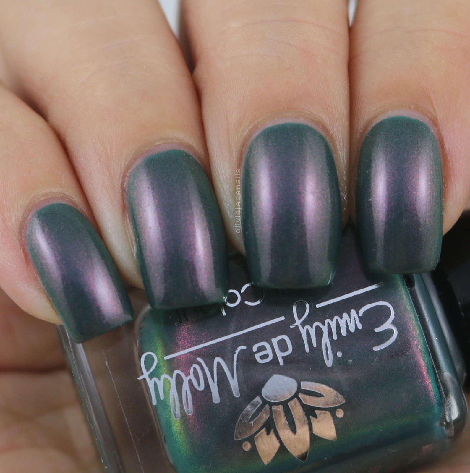 Emily de Molly LE61 swatched by Olivia Jade Nails