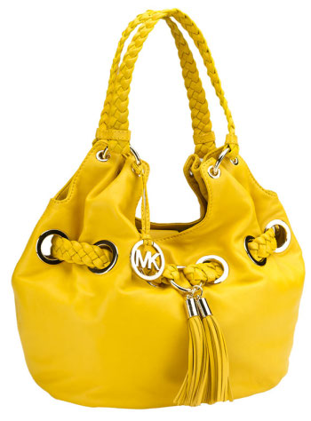 pastel yellow handbag