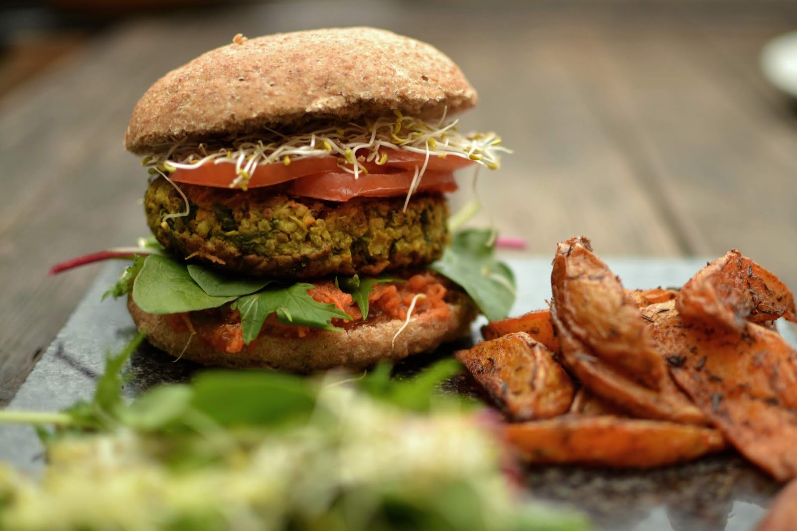 Vegan Carrot, Coriander & Quinoa Burgers Recipe