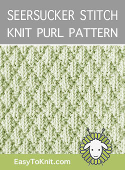 Free Knitting Pattern - Easy Knit and Purl