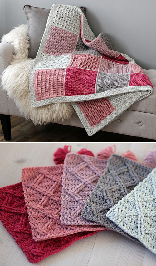 Beautiful Skills Crochet Knitting Quilting Cosy Afghan Crochet ALong Free Pattern