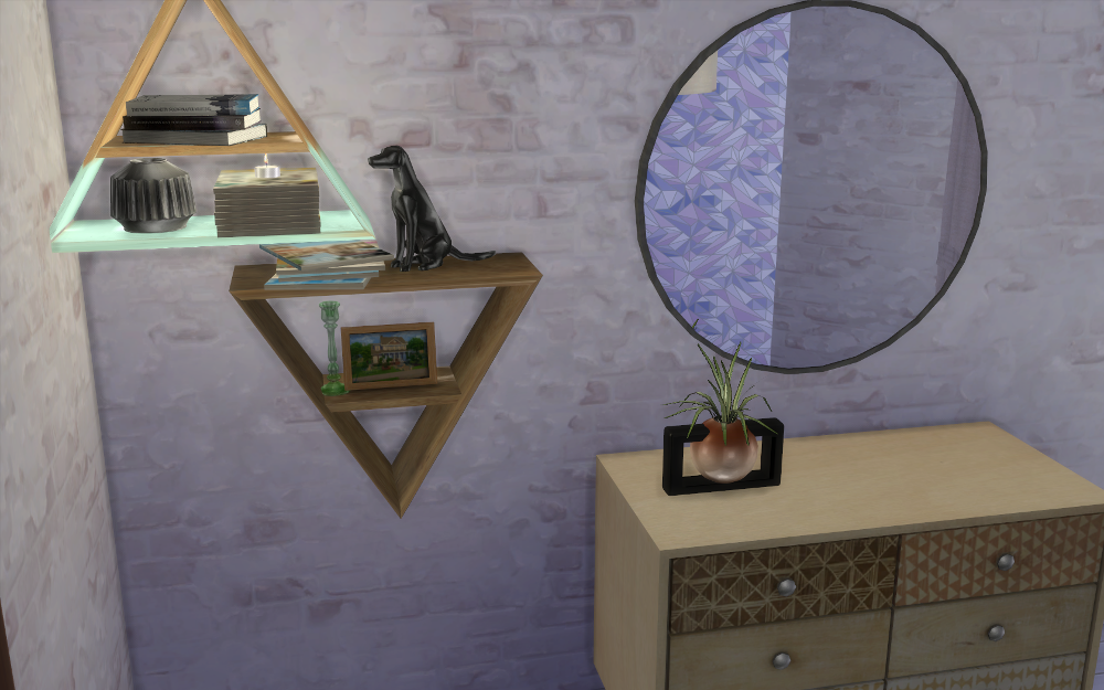 My Sims 4 Blog Shelves by WestwoodSims