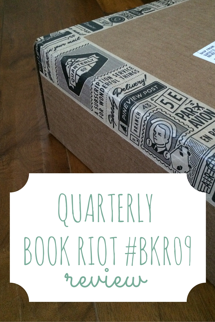 Plan to Happy Quarterly Book Riot BKR09 {Subscription Box Review}