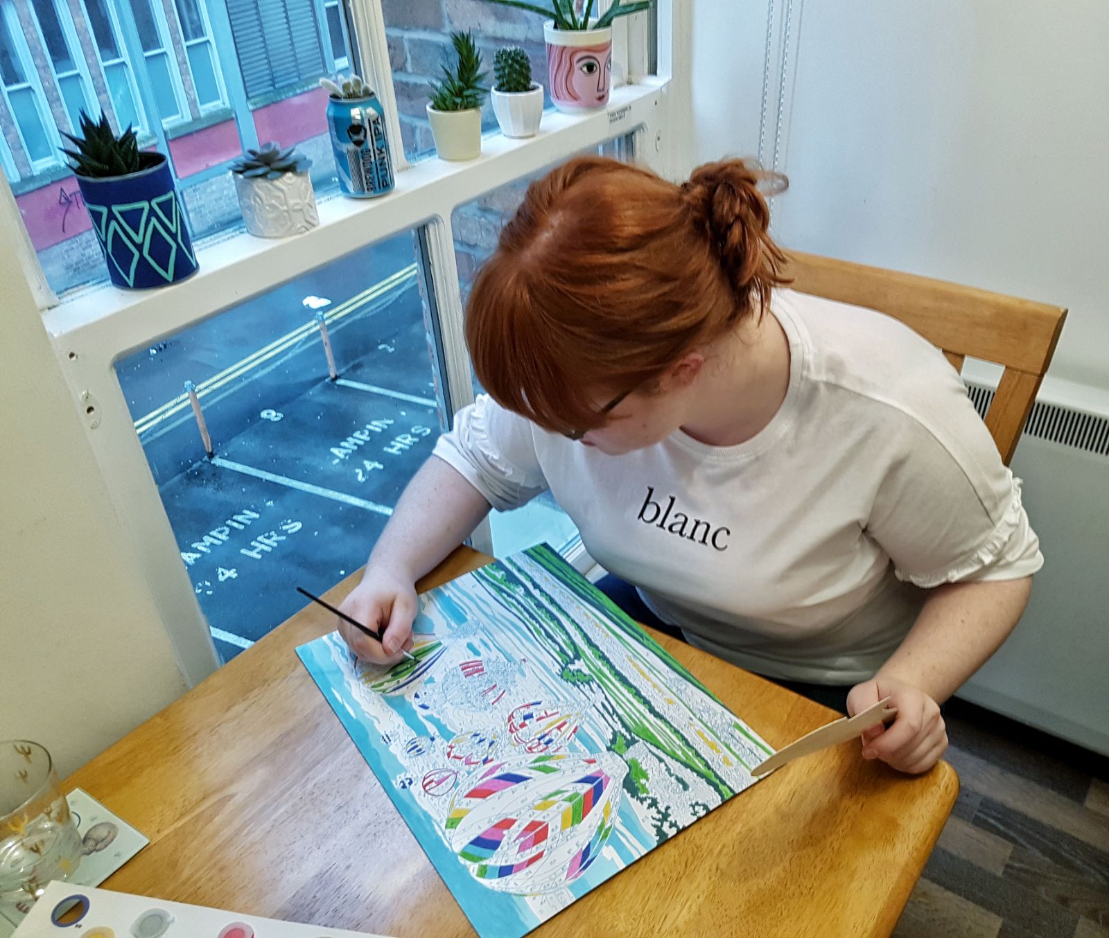 Paint by numbers as an adult Paint by numbers as an adult