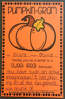 These FREE “Pumpkin Grams” are a fun way to spread kindness this Halloween! These note cards will brighten anyone’s day – and with so many templates to choose from, you will be able to spread cheer everywhere! Created by Jessica Lawler These FREE “Pumpkin Grams” are a fun way to spread kindness this Halloween! These note cards will brighten anyone’s day – and with so many templates to choose from, you will be able to spread cheer everywhere! Created by Jessica Lawler