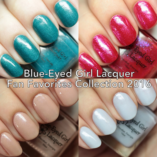 Blue-Eyed Girl Lacquer Fan Favorites 2016 Collection