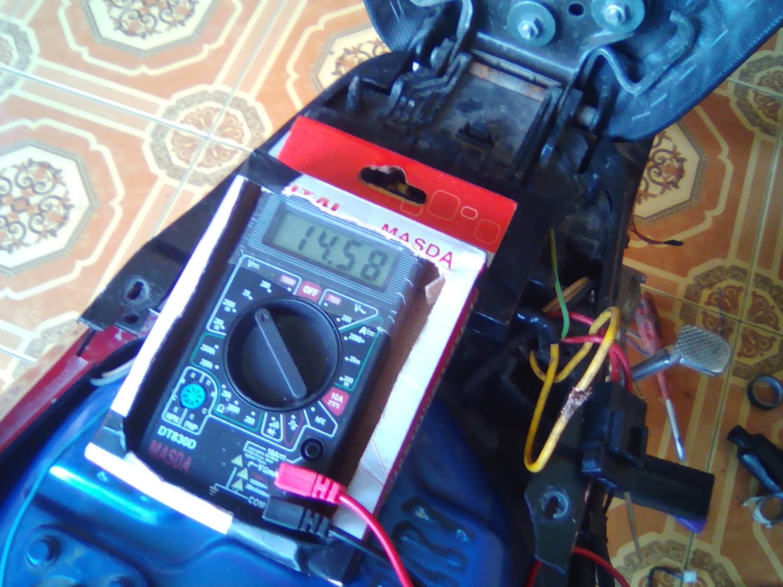 cara agar otomatis kipas radiator jupiter mx