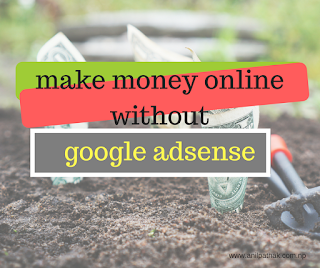 Make money online from blogging without google adsense Make money online from blogging without google adsense