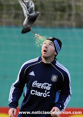 Humor: Messi retocado con Photoshop Humor: Messi retocado con Photoshop