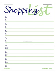 shopping items printable template stick press thru tips grocery lists expo scrapbook wholesale step bring usa holiday outline purchase nanowrimo