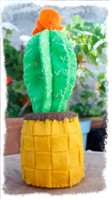 Cactus de fieltro