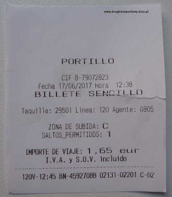 Bilet autobusowy Bilet autobusowy