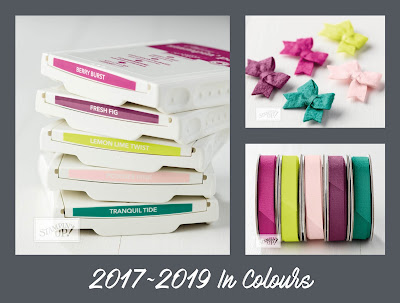 Stampin Up 2017 - 2019 In Colours Mitosu Crafts Order Stampinup UK Online Shop