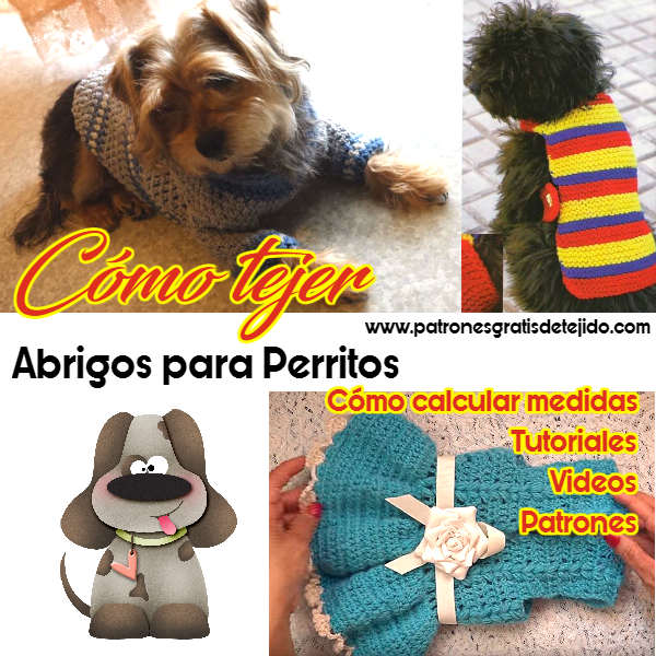 Cómo Tejer Ropa para Perritos y Tomar las medidas / Tutorial