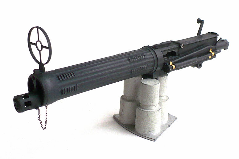 The Great Canadian Model Builders  Page! Vickers Machine Gun