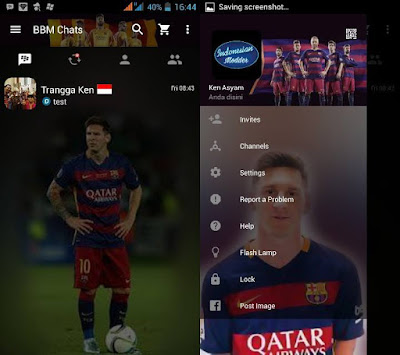 BBM MOD Messi Barca Clone 