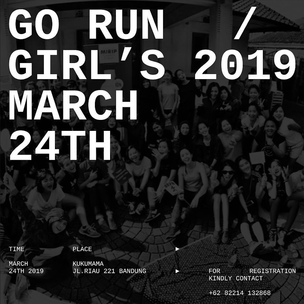 Go Run Girl’s • 2019 Go Run Girl’s • 2019