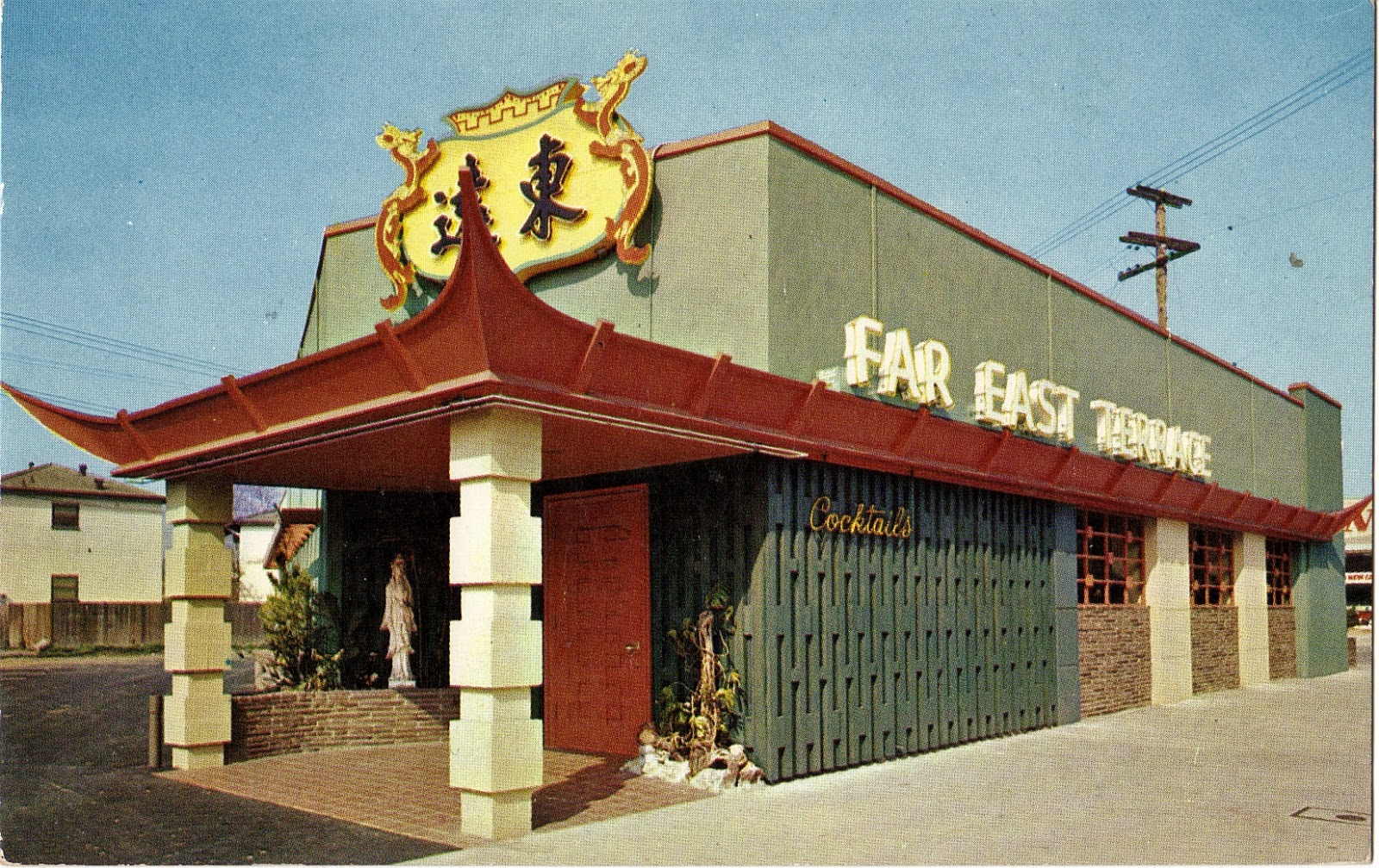 Far East Terrace in North Hollywood Postcard San Fernando Valley Blog