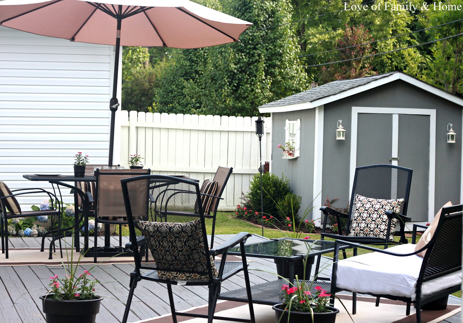 Back Deck/Patio Reveal.... - Love of Family & Home Back Deck/Patio Reveal.... - Love of Family & Home on Back Deck Designs For Houses id=22728