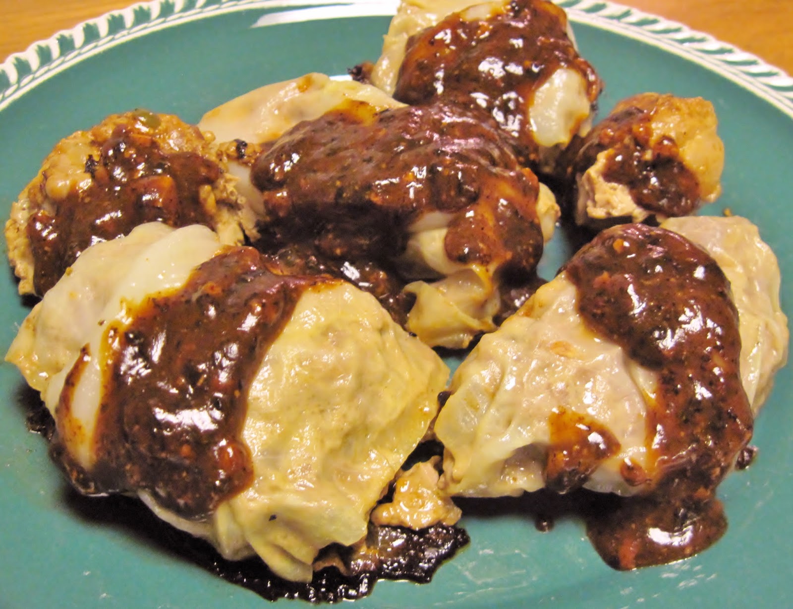 Carolina Sauce Company Greg's German Cabbage Rolls, with a Spicy Twist