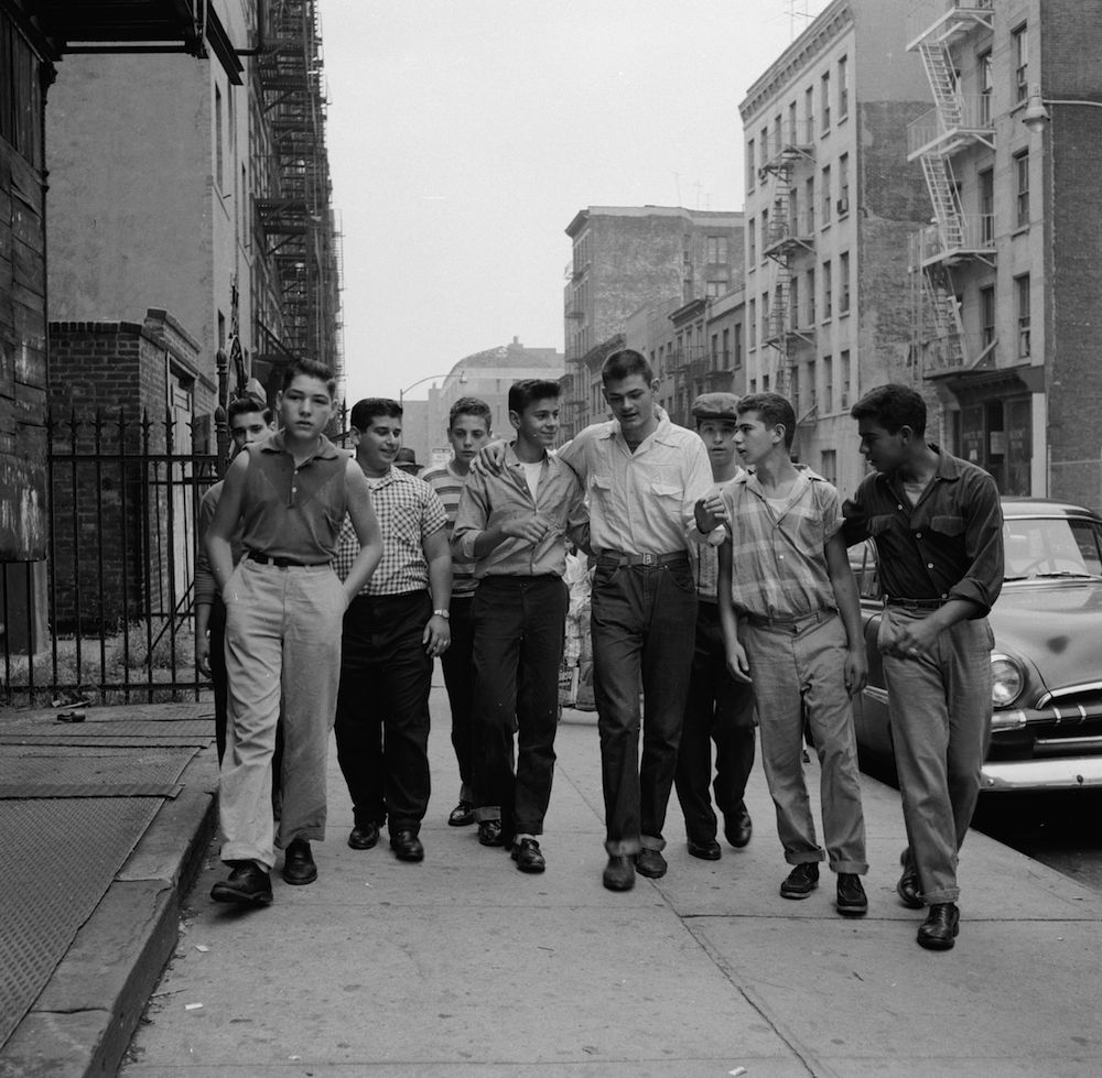 Vintage Photographs Capture Daily Life of a Teenage Street Gang of New