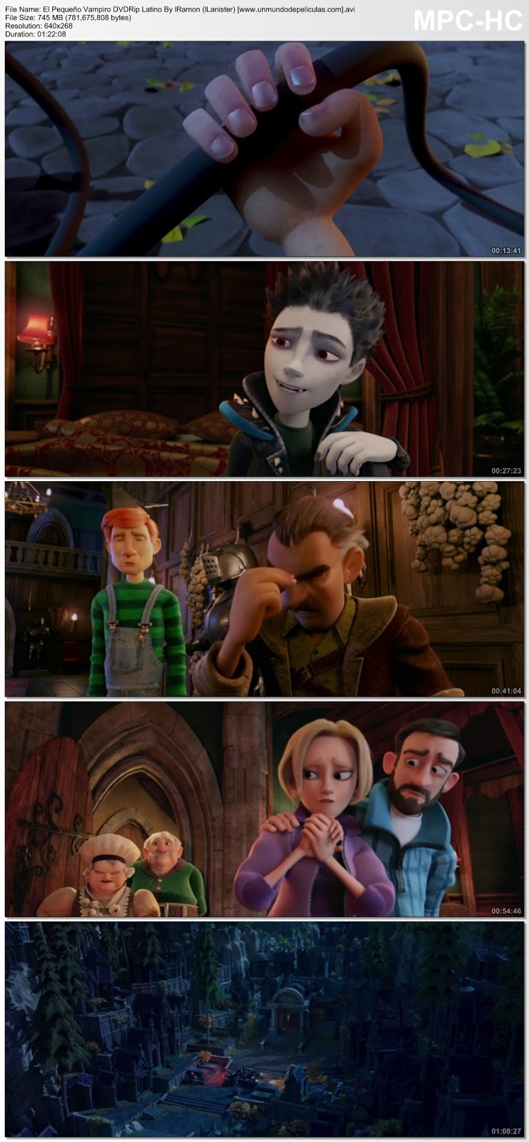 Capturas de la película.