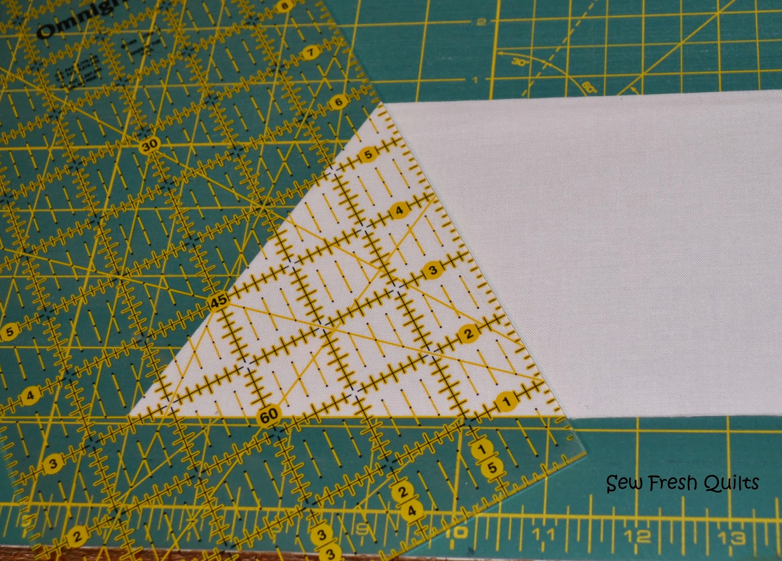 Sew Fresh Quilts Equilateral Triangle Quilt Tutorial