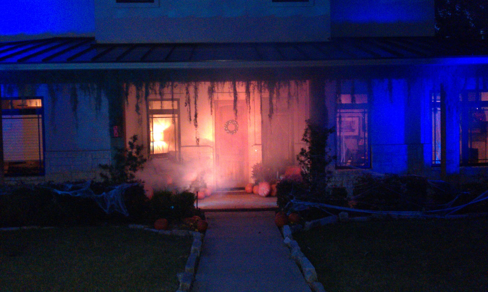 DALLAS LIGHT AND SOUND Haunted Mansion Halloween in a Crystal Tent for