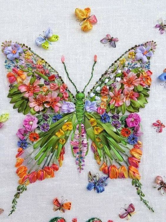 misako mimoko Inspiration Ribbon Embroidery